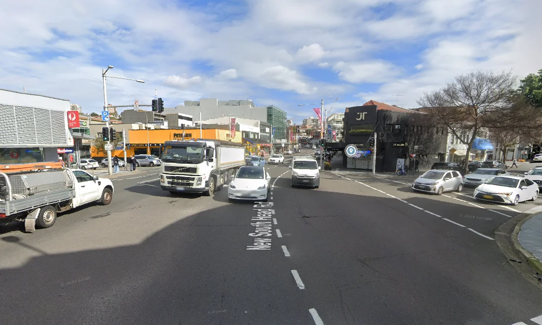 Double Bay intersection